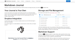Desktop Screenshot of markdownjournal.com